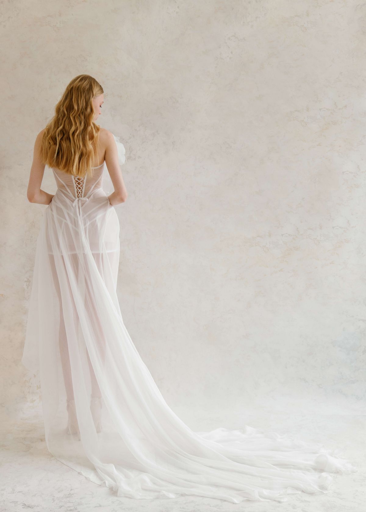 Rara Avis short romantic wedding dress Alunit at Dell'Amore , Auckland, NZ 14