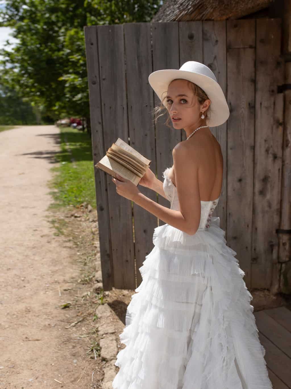 Princess sweetheart wedding dress Leona by Rara Avis at Dell' Amore Bridal, Auckland, NZ. 3