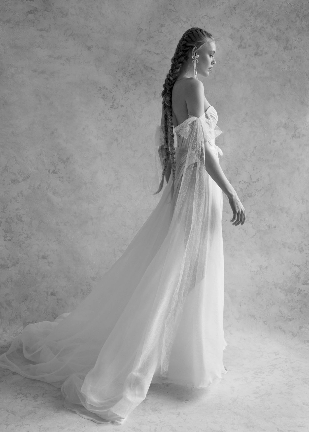 Unique design wedding dress Crinoidea by Rara Avis at Dell'Amore Bridal, Auckland, NZ 6